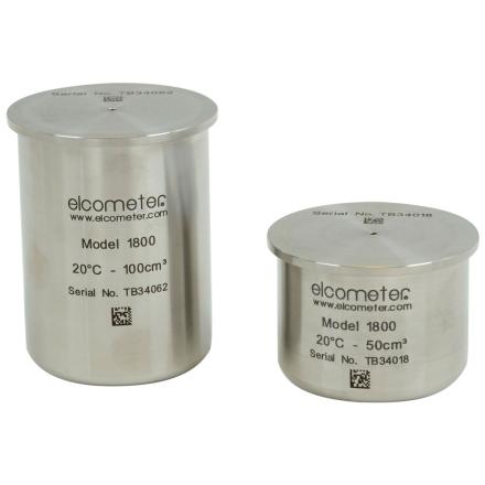 Elcometer 1800/2 Stainless Steel Specific Gravity Cup 50ml with Certificate