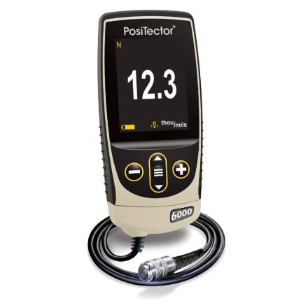 Defelsko PosiTector 6000 NS1 galvanized Thickness Gauge, non-ferrous metal (aluminum, copper) substrate nonconductive coating