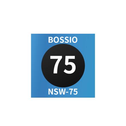Bossio NSW-75 Single-point reversible color-changing temperature sensor patch 30 * 30mm/75 ℃