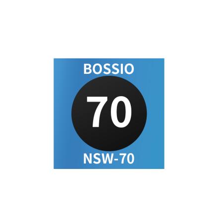 Bossio NSW-70 single point reversible temperature measuring patch 30 * 30mm/70 ℃
