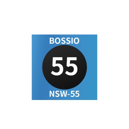 Bossio NSW-55 Reversible Thermometric Paper 30 * 30mm/55 ℃