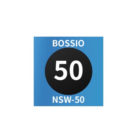Bossio NSW-50 single point reversible temperature measuring patch 30 * 30mm/50 ℃
