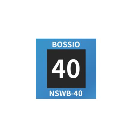 Bossio NSWB-40 Single Point Reversible Temperature Change Paper 20 * 20mm/40 ℃