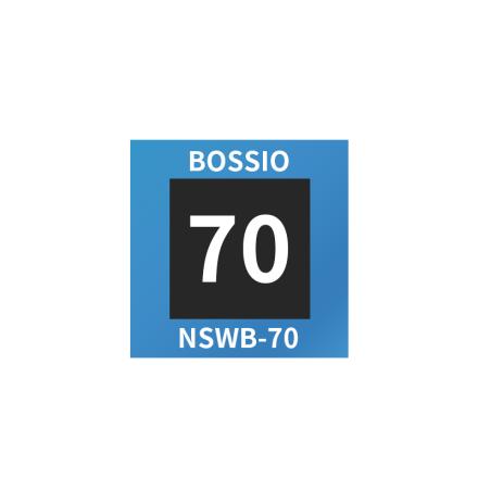 Bossio NSWB-70 Single Point Reversible Temperature Patch 20 * 20mm/70 ℃