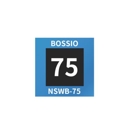 Bossio NSWB-75 Single-point reversible color-changing temperature sensor patch 20 * 20mm/75 ℃