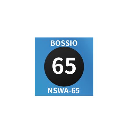 Bossio NSWA-65 Single-point reversible color-changing temperature sensor patch 12 * 12mm/65 ℃