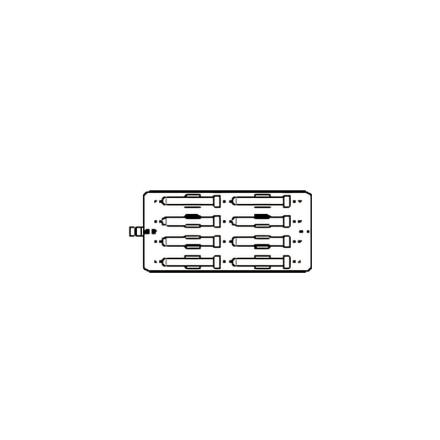 Shanghai X100-06 tray 16 10ml or 15ml centrifuge tubes