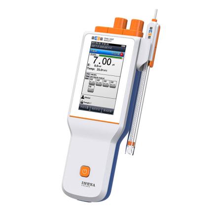 LEICI PHBJ-260F Portable pH Meter pH/mV/Temperature 0.01 Class, Touch Screen