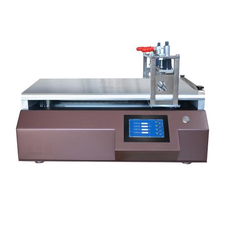 China TBJ-X2-DJ1 Automatic Film Applicator Vacuum chuck drawdown Bar & blade Small Lab Film Applicator