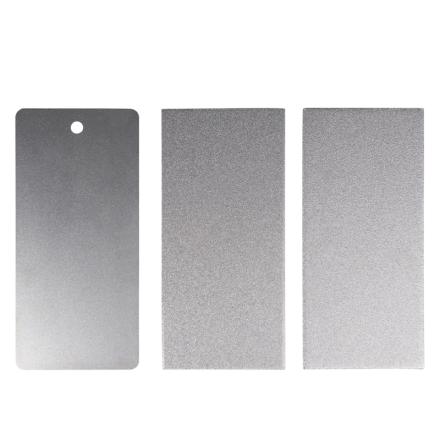 Test Grade Spray Sand Steel Panel 70 * 150 * 4.0 Right Angle, Experimental Spray Sand Steel Panel