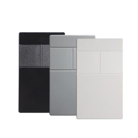 Test grade ABS plastic board 75 * 130 * 2 black and white gray, experimental special ABS plastic board