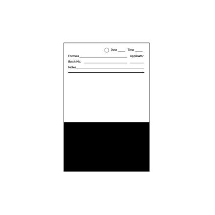 CHINA Black & White Opacity Chart Drawdown Sheet 100 * 150mm No film laminating