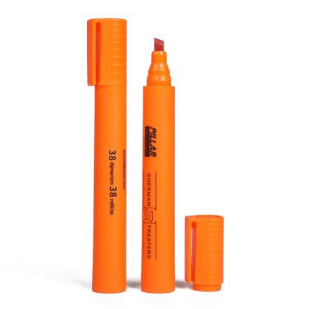 UK PILLAR sherman 72 Dyne pen Corona pen, film PU surface energy