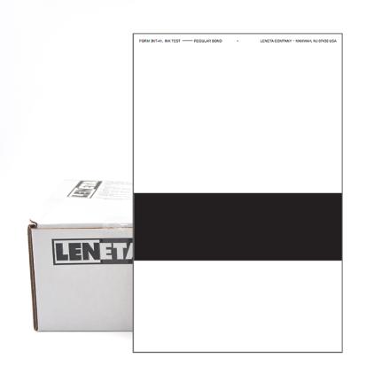 LENETA Form 3NT-34 Printing ink sagging test paper