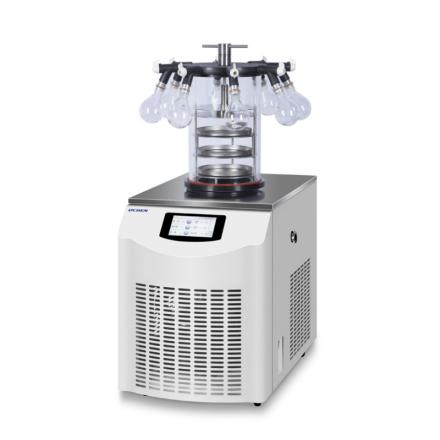 LICHEN LC-12N-80D vertical freeze dryer, lyophilized area 0.094 m2