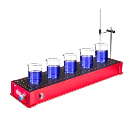 BDJK HMS-5H Five-station heating Magnetic Stirrer Hexavalent Chromium Testing Stirrer