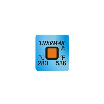 Thermax temperature US 280 ℃ single point temperature measurement sticker