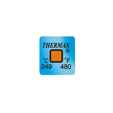 Thermax temperature US 249 ℃ single temperature point temperature test sticker