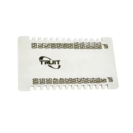 TRUIT TR 5502/1200 Double-sided wet-film gauge WFT gauge comb type 50~1200&mu;m
