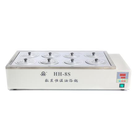 RONGHUA  instrument HH-8S digital display thermostatic Oil Bath 8 holes