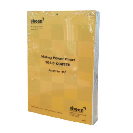 Sheen ref. 301C Opacity Chart [Warehouse Bottom Goods]