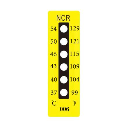 CHINA BFY06-006 Color-changing temperature measurement patch 175 ℃~ 200 ℃