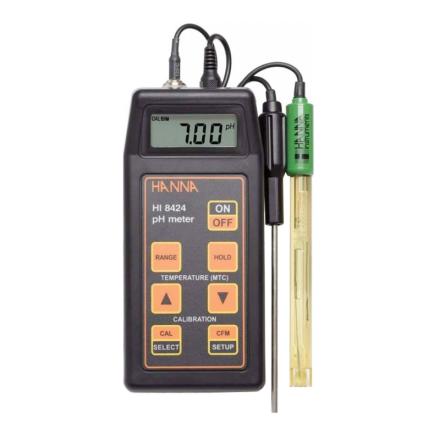 HANNA HI8424 Portable pH/ORP/temperature Water Quality Meter