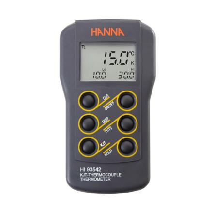 HANNA HI93542 Dual Channel Dual Range, Wide Range Temperature Meter