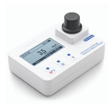 HANNA HI97750 Potassium/potassium oxidation Portable Photometer