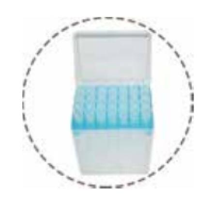 HUXI 20210009 Pipette tip box 28 holes 5ml [not sold separately]