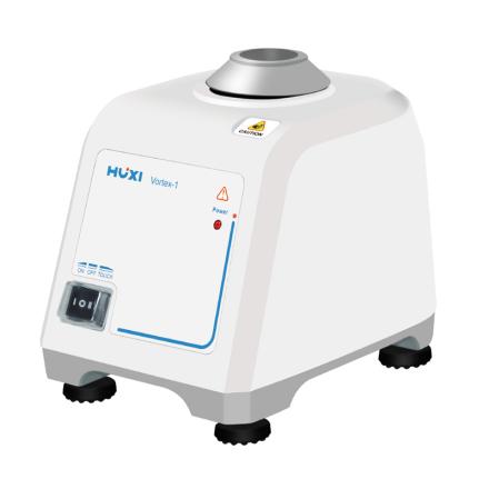 Huxi Vortex-1 vortex mixer, with 48-hole &Phi;6mm testtube adapter, hand-held strut