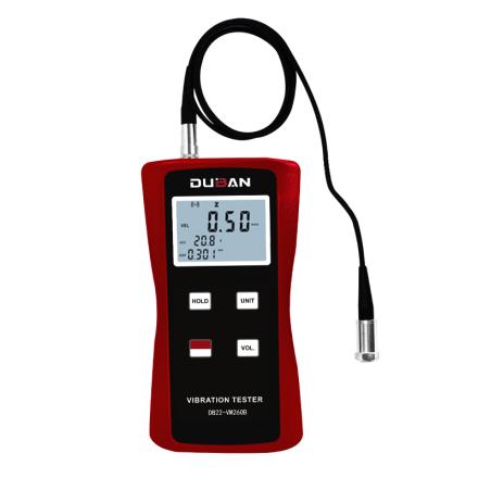 DUBAN DB22-VM260B Vibrator, three-parameter display, displacement 0.001~ 4.0mm