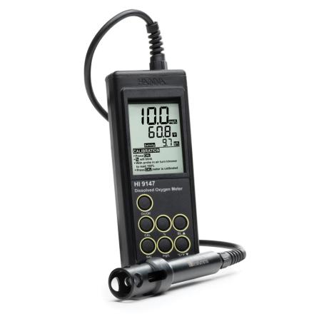 HANNA HI9147-04 Dissolved Oxygen Meter, for aquaculture