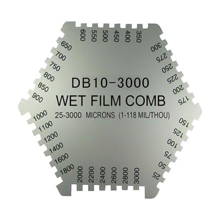 DUBAN DB10-3000 Wet Film Comb 25~ 3000 &micro;m