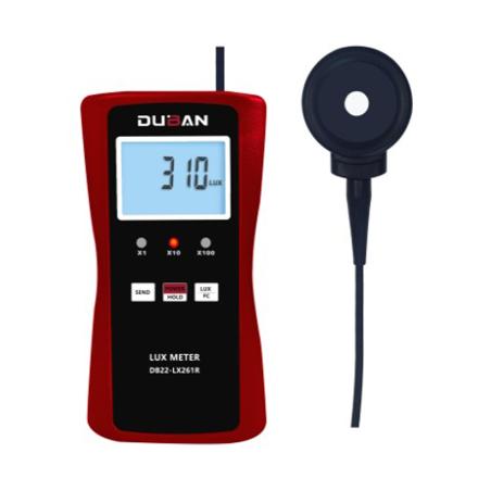 DUBAN DB22-LX261R Optometry luminometer candle range 0~2000FC