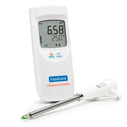 HANNA HI99165 Waterproof Portable pH Meter for Cheese