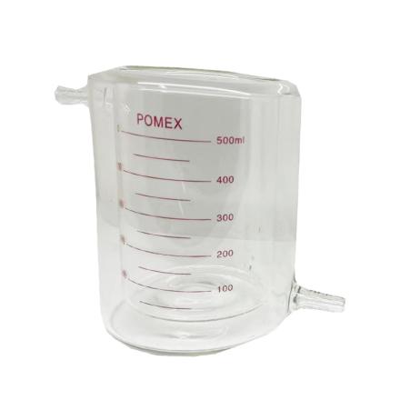 FANGRUI 500mL Glass clip cup