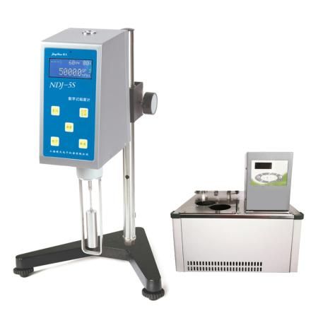 HuiNuo NDJ-5S + LC-1008 Thermostatic Bath digital swirl/spin Viscometer