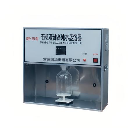 Changzhou GUOHUA 1810-C quartz automatic sub-boiling high-purity water distillation device, water making speed: 2000~2500ml/h