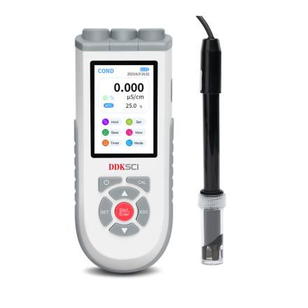 DDKSIC EC10 Portable Conductivity Meter (color screen) conductivity/resistivity/TDS/salinity/℃