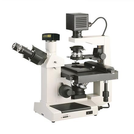 VARNISHING BM-37XFD Computer Inverted Biological Microscope with Removable Mechanical Mobile Load