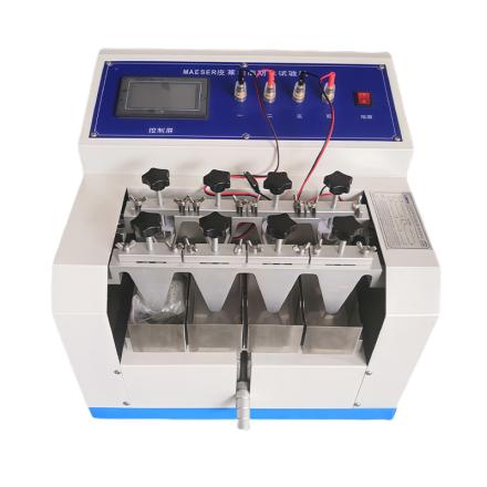Factory Direct NBC-7129 leather dynamic waterproof testing machine, tortuous waterproof penetration index Tester