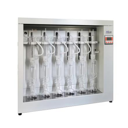 QIWEI QW-SZF-062/02, Crude fat meter, Soxhlet extraction 6 sample determination