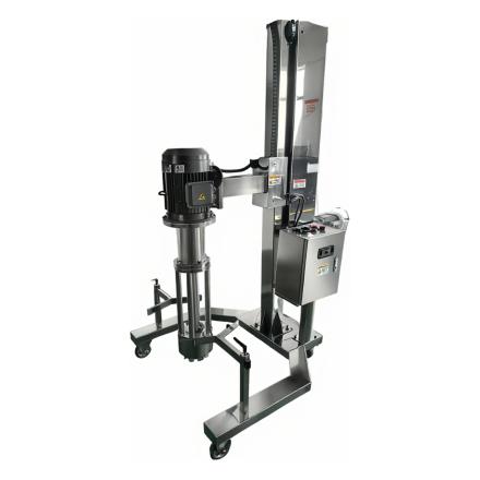 MUXUAN MXY-D-4 Electric Lifting Basket Grinder Wet Dispersion Grinding Equipment