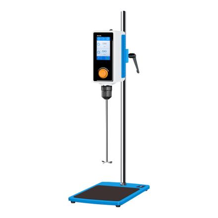 HUXI RWD50AS overhead powerbasic stirrer 40N.cm torque 4.3 inch touch screen program control