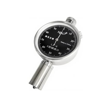 HBO LX-E type rubber Hardness Gauge is suitable for medium hard resilience rubber microporous materials