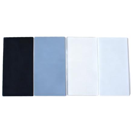 Test grade ABS plastic board 65 * 130 * 1.5 black and white gray, experimental special ABS plastic board