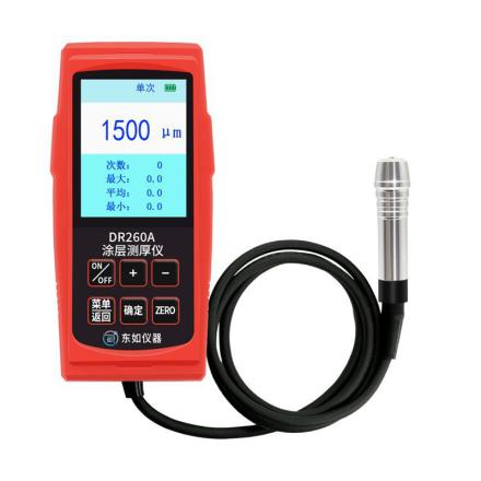 DONGRU DR260A Coating thickness gauge with wire Iron-based single-use type, galvanized gram measurement function