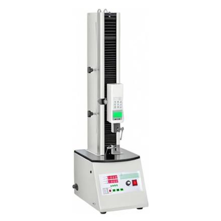 HBO HDE-500 + HF-2 Electric Single Column Universal Testing Machine Double Guide Rod Structure Motor Drive