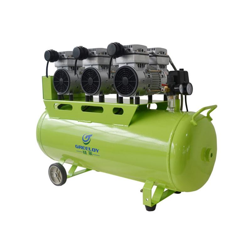 GREELOY GA-83 reciprocating Air Compressor Power 2400W with 3 pump heads